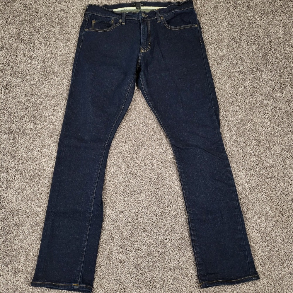 Banana Republic Skinny Jeans Men 31x30 Dark Indigo Rinse Excellent Stretch Denim